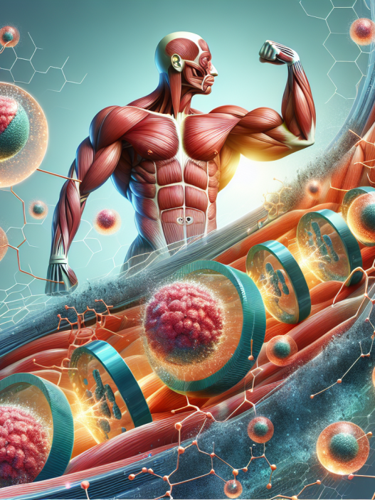 Muscle regeneration with testosterone phenylpropionate