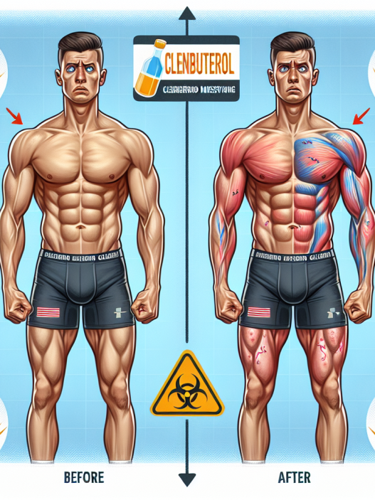 Collateral effects of clenbuterol in sports context