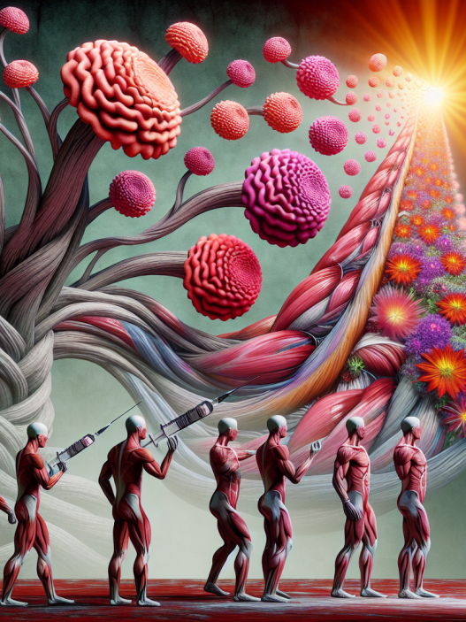 The positive effects of bactericidal water injections on muscles