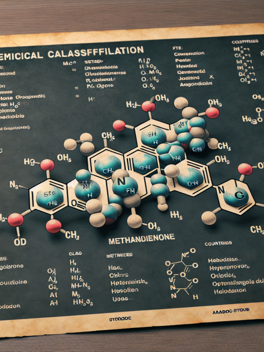 Research chemical classification of methandienone compresse