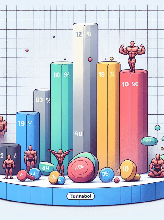 Anabolic-to-androgenic ratio of turinabol compared to others