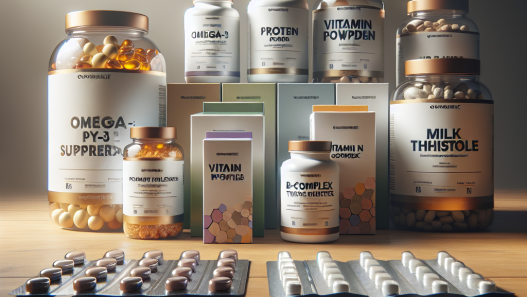 Supplements to aid recovery after oxymetholone compresse