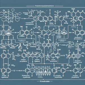 Synthesis pathway of primobolan