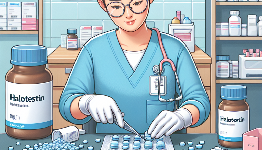 Therapeutic dose of halotestin in clinical settings