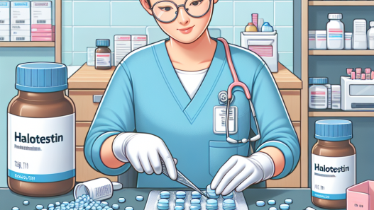 Therapeutic dose of halotestin in clinical settings