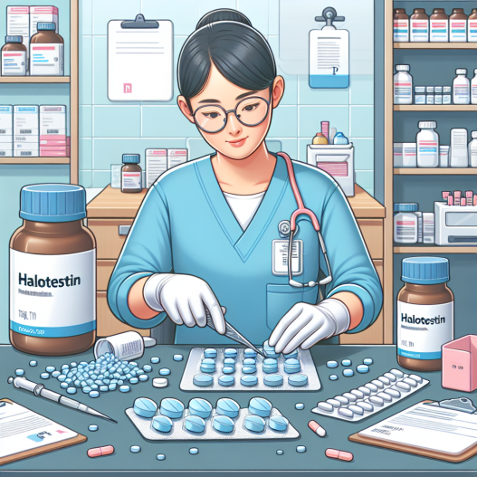 Therapeutic dose of halotestin in clinical settings