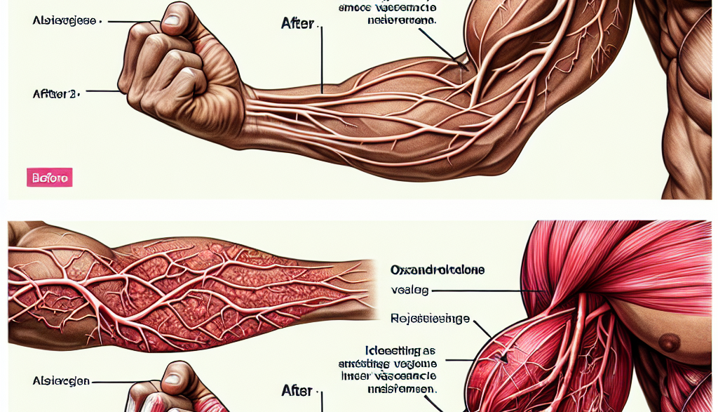 Vascularity enhancement from oxandrolone