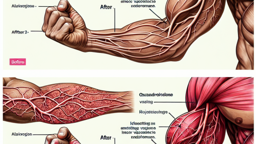 Vascularity enhancement from oxandrolone