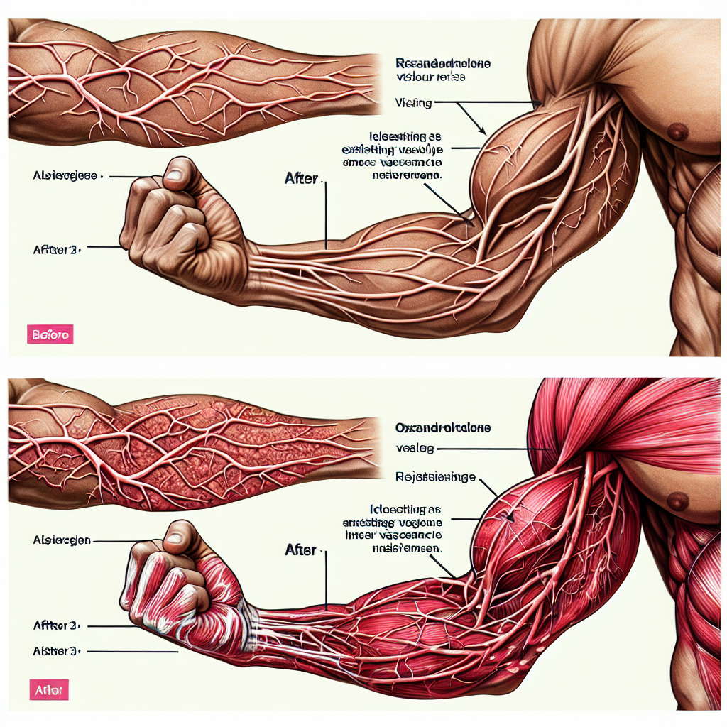 Vascularity enhancement from oxandrolone