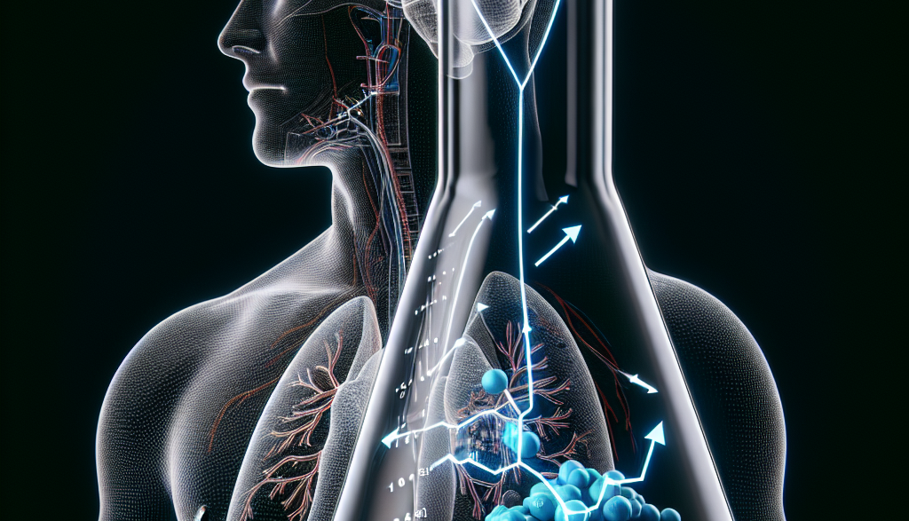 Volume of distribution of oxandrolone