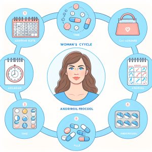 Women's cycle protocol for andriol