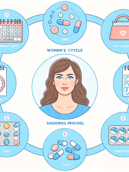 Women's cycle protocol for andriol