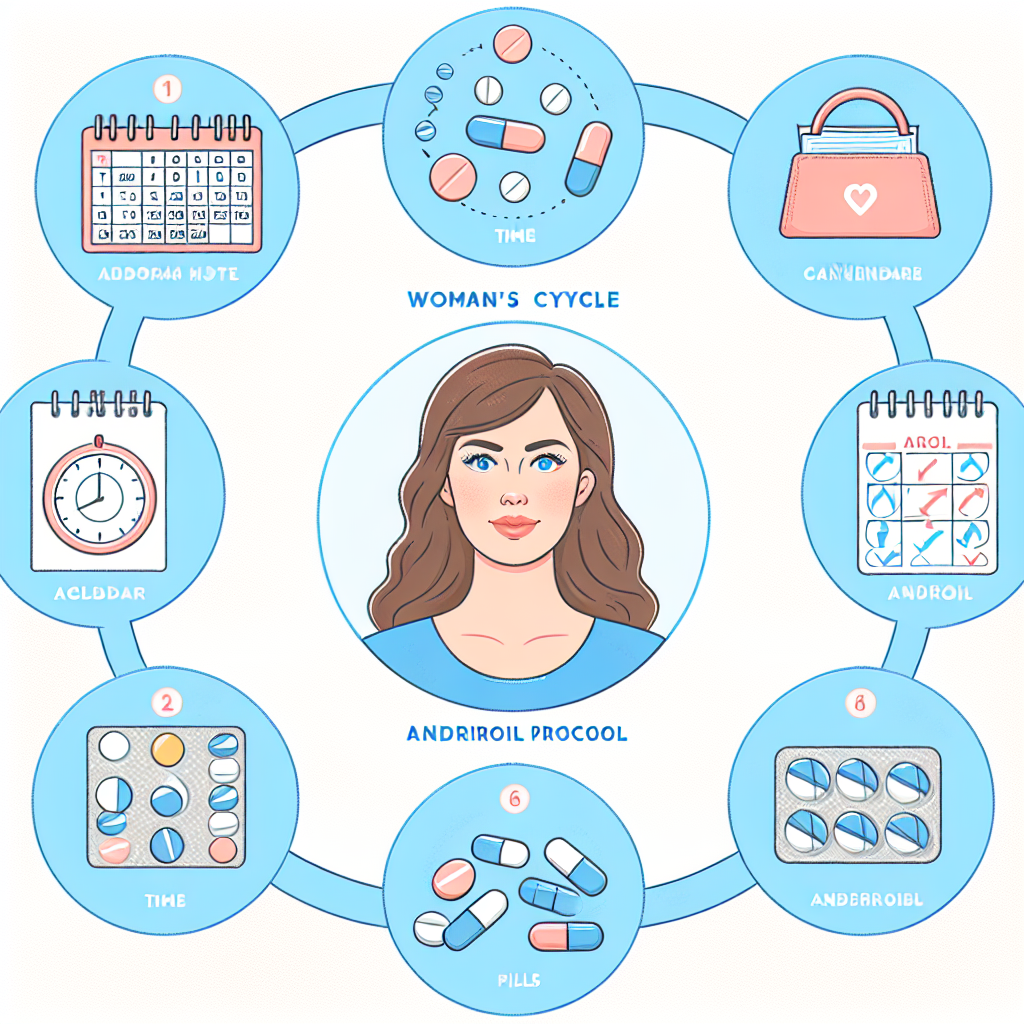 Women's cycle protocol for andriol
